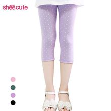 Hot summer 2015 kids new arrive 7th Candy dot girls leggings Toddler classic Leggings children trousers