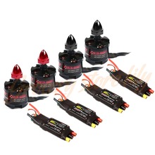 4x Emax MT2213 935KV Motor & SimonK 30A ESC/BLHeli 30A ESC 3-4S for DJI F450 S500 Quadcopter