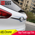 KUST Car Decoration ABS Trunk Trim Strip For Hyundai For Tucson 2016 Exterior Accessories Chrome Car