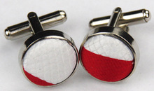 SNT0092 2014 Red white Striped Smooth Classic Silk Neck Tie Fashion Casual Knitted Tie Necktie Cufflinks