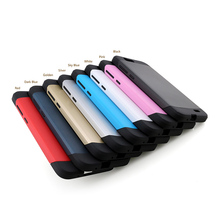 Tough Slim Armor Phone Bag Hybrid Silicone Hard Shockproof Back Cover Case For Huawei ascend G7
