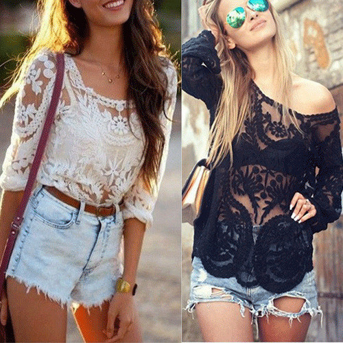 Semi-Sheer-Women-Long-Sleeve-Lace-Shirts-Blouses-2014-Spring-Summer-Embroidery-Floral-Lace-Crochet-Tops
