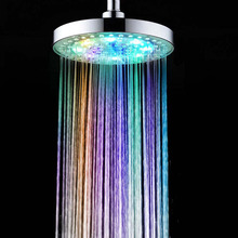 LED Shower Head 8″ inch 12 LED 7 Color