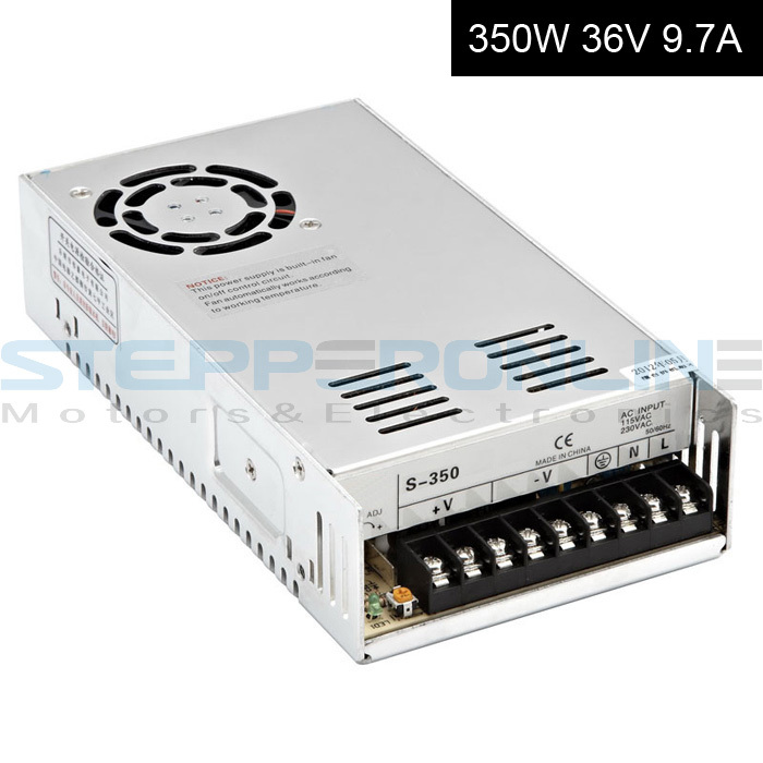 Switching Power Supply 350W 36V 9 8A S 350 36 Printer Embroidery Engraver Plasma CNC Router