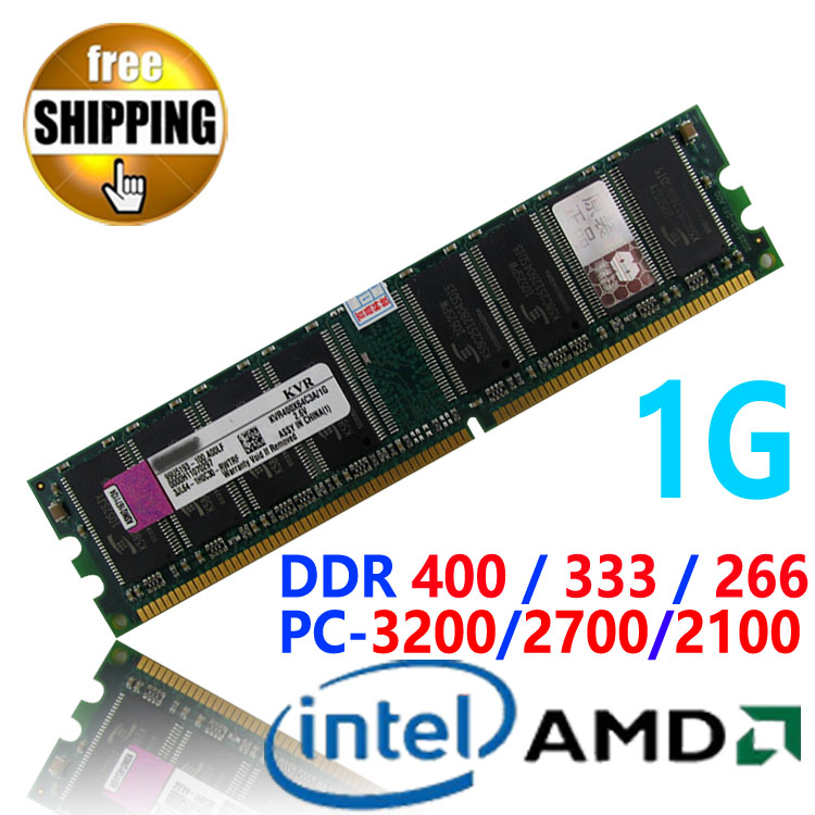 Brand ! New DDR1 DDR400 DDR 400 / PC3200 1GB for Desktop RAM Memory compatible with 333MHz / 333 266 MHz ALL DDR Motherboard