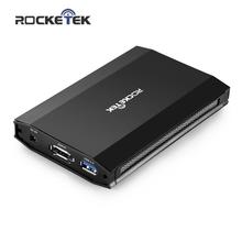 Rocketek USB 3.0 & eSATA Hard Drive Enclosure for 2.5-Inch 9.5mm & 12.5mm SATA I/II/III HDD and SSD