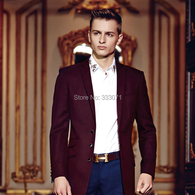 Red And Gold Prom Suit - Ocodea.com