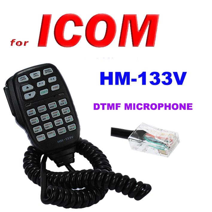 Hm-133v DTMF      ICOM   IC / 208 H / 2100 h, 2200 h, 2720 h, 2725e, V8000