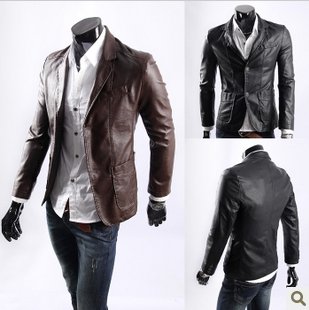 Men's dress leather jackets