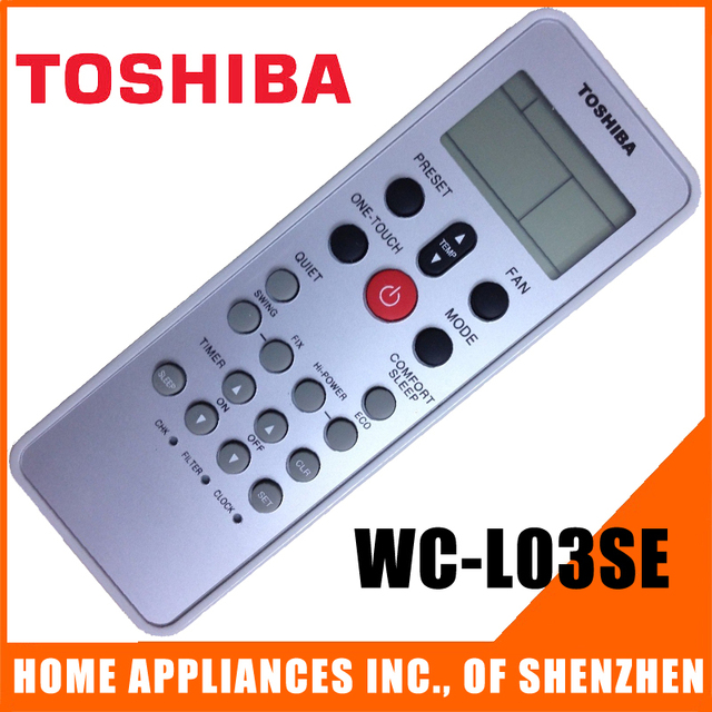 Toshiba wc-03se remote