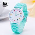 GUOTE Brand Women Candy Colors Watch 2016 Fashion Casual Silicone Wristwatch Girls Women Men Quartz Watch