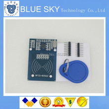 1PCS/LOT RFID module RC522 Kits S50 13.56 Mhz 6cm With Tags SPI Write & Read for arduino uno 2560