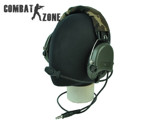 Element Z Tactical Tactical Military MSA Noise Reduction Headset Airsoft Paintball Hunting Headsets without PTT Adapter