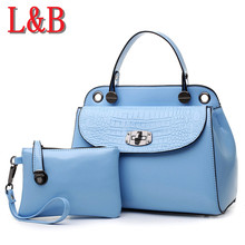 Hotselling Fashion Bag Women Messenger Bag Crocodile Pattern Handbag Ladies Handbag Sac Femme Clutch Factory Outlet Tote Classic