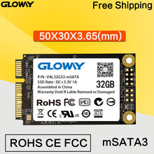 Gloway SSD MSATA 128GB 64GB 32GB SATA III 6Gb/s Internal Solid State Drive Disk For Laptop HP Dell Asus Acer Lenovo Tablet PC
