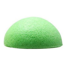 Natural Konjac Konnyaku Facial Puff Face Wash Cleansing Sponge Green  PTSP