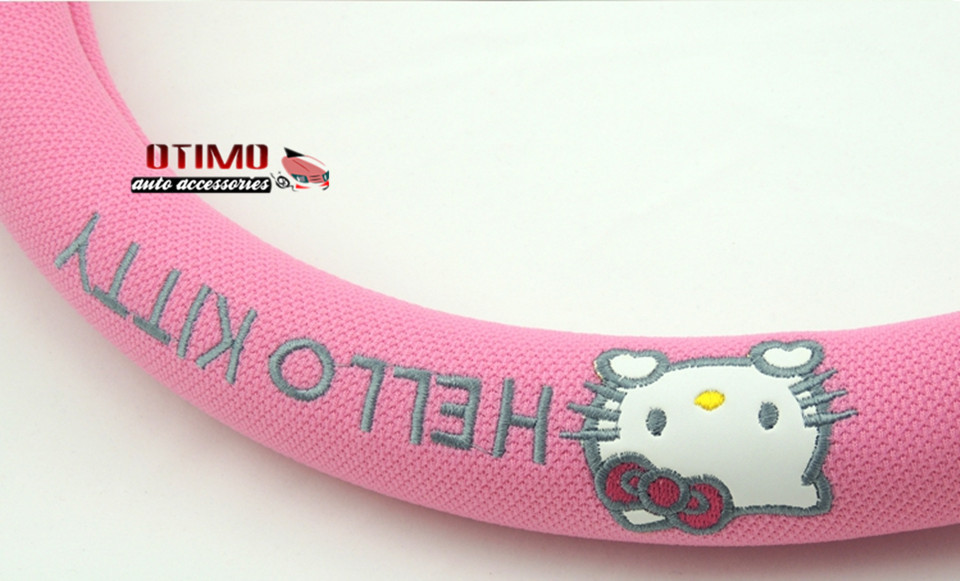 Hello Kitty Car Steering Wheel Cover 3