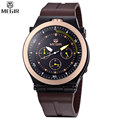 MEGIR Men Unique Design Decorate Small Dial Watch Analog Watch Luxury Band Fashion Silicone Watches Relogio