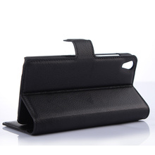 Luxury Original Wallet PU Leather Flip Cover Case For Lenovo S850 Mobile Phone Case Back Cover