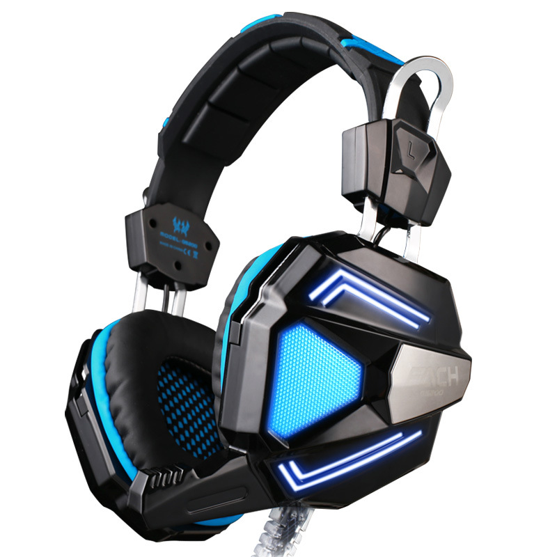 EACH G5200 7.1 Surround Sound Game Headphone Computer Gaming Headset Headband Vibration with Mic Stereo Bass Colorful Breathing