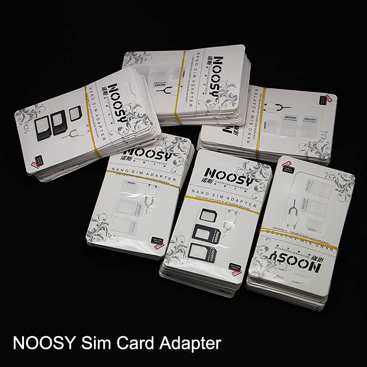 10 ./ noosy nano sim   -       iphone 6 / 5 / 4s / 4     pin 
