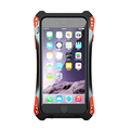 R Just Original Aluminum Mobile Phone Case for iPhone 6 6S Plus Gorilla Glass Carbon Fiber