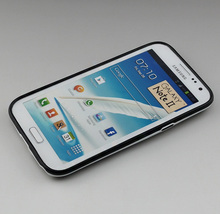 Ultra Thin Soft Translucent Rubber TPU Bumper Case For Samsung Galaxy Note 2 Cases For Galaxy