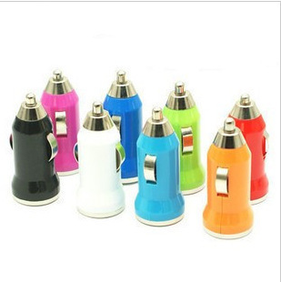 2014 limited new mixcolor mini usb car charger adapter one port for iphone4 4s 5 5s