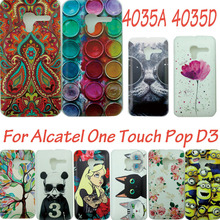Taken@:  Free Shipping Hard PC Plastic Phone Case Back Cover Case for Alcatel One Touch Pop C3 OT 4033D ot4033d  Phone Cover