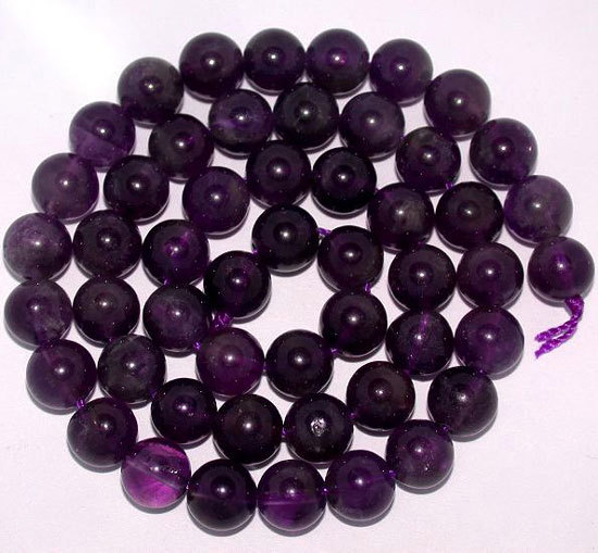 Free shipping (10Strands/Lot) wholesale round Amethyst semi precious stone Beads for jewelry,necklace,bracelet,earring