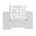 1pc Digital Din Rail AC Voltage Current LED Dual Display Panel Voltage Amp Meter Newest Hot