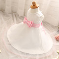 New Baby Girls Clothing Baptism Ball Gown Dress Infant 0 2 Year Birthday Chirstening Dress Newborn