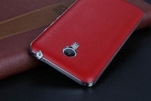 New arrival 7 Color Top Quality Luxury leather Back cover For meizu m2 note case with