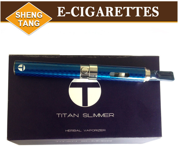2015 New Titan Slimmer Herbal Vaporizer Dry Herb E Cigarette Kits Healthy E cigs Vaporizer Pen