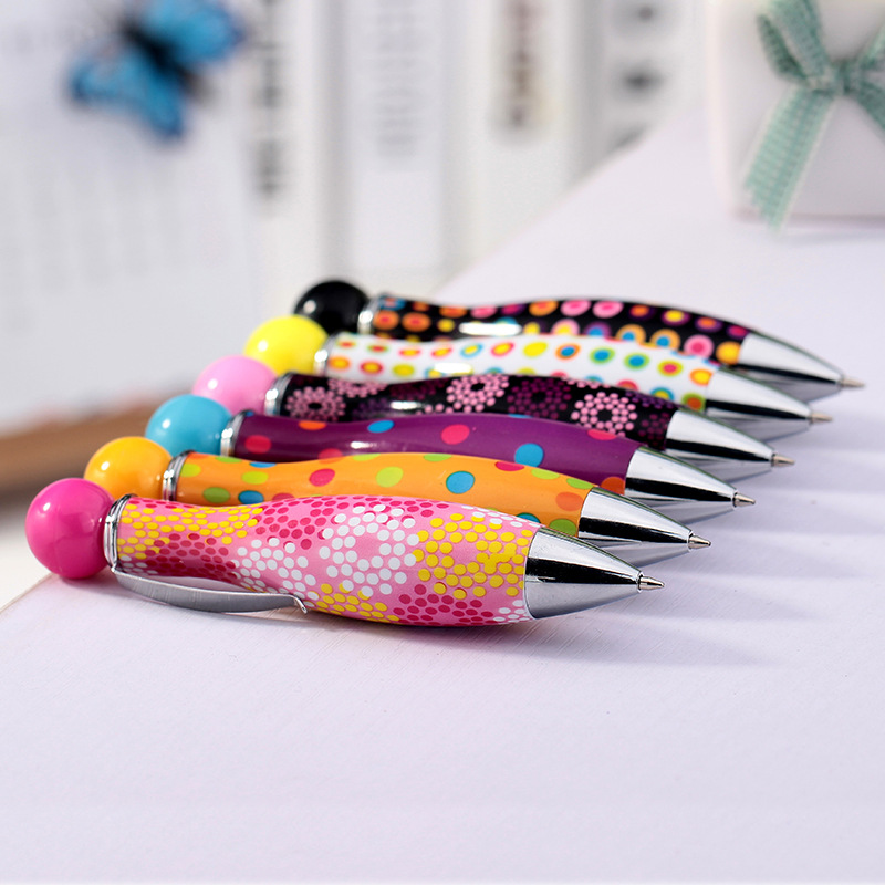 Creative and colorful ball point pen fun bowling ball pen oil korean ballpoint pens cute pens for school office supplies