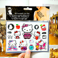 Hello Kitty Cat Child Temporary Tattoo Body Art Flash Tattoo Stickers 17 10cm Waterproof Henna Tatoo