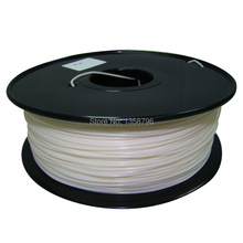 white color Makerbot/reprap/mendel/UP 3D printer filaments ABS/PLA 1.75mm/3mm 1kg(2.2lb) High quality