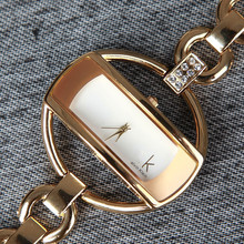 Caliente Rhinestone vestido reloj de mujer moda para mujer reloj de cuarzo relojes de lujo a estrenar de acero lleno de ginebra nuevo