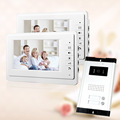 FREE SHIPPING Brand 7 Video Intercom Entry Door Phone System 2 Monitor 1 HD Doorbell Camera