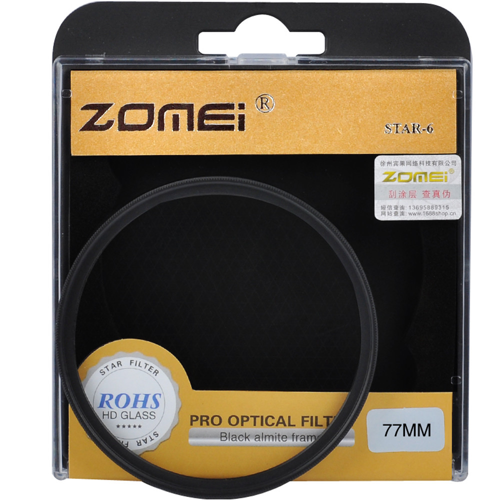 zomei 77mm 6 points star filter (4)