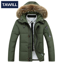 TAWILL Brand Duck Down Jacket Men Winter 2015 New Arrival hooded Warm wind proof chaquetas casacas de pluma hombre RY05