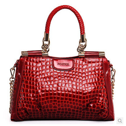Christmas New FOXER genuine leather bag women handbag designer brand high quality tote bag bolsas femininas