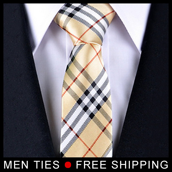 Spring New Style Men ties For Business Gifts Classic men s Neckties font b Chequers b
