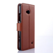 2015 New arrival With Stand Holder Luxury flip pu leather Case For Nokia Lumia 640 Wallet