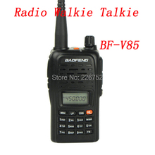 1pcs Portable Baofeng BF-V85 Mini Handheld Pocket Interphone Transceiver FM Radio Walkie Talkie 400-480MHz 5W 125CH -Black