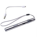 Portable USB Rechargeable LED Flashlights Waterproof Mini Torch Keychain Lamp L61226