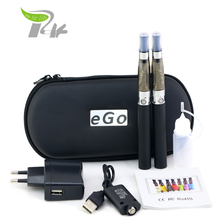 free shipping 1pc/lot cheap CE4 EGO electronic e cigarette vaporizer starter kit e-cigarette zipper leather case wholesale TZ016