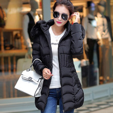 JJ 2015 Plus Size New Arrive Warm Down & Parkas Long Sleeve Button Zipper Long Style Outwear Thick Winter Jacket Women Coat