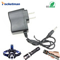 High quality LED flashlight 18650 Battery Charger LED headlight Direct charge EU USA Plug Free shipping
