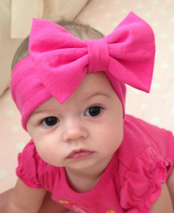 Girls Head Wraps Messy Bow Headband Baby Turban Girls Head Wraps Messy Bow Headband Baby Turban